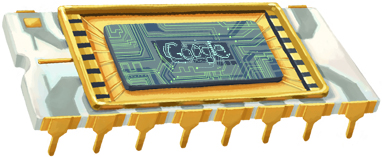 Doodle de Google en Homenaje a Robert Noyce